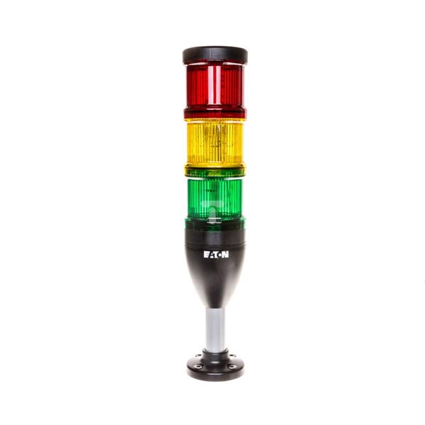 Kolumna sygnalizacyjna czerwona, żółta, zielona 24V AC/DC światło ciągłe SL7-100-L-RYG-24LED 171425