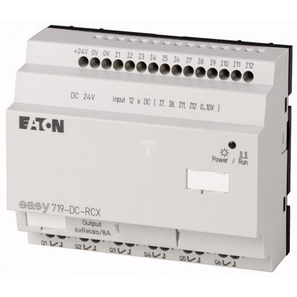 Przekaźnik programowalny 24V DC 12we, 6wy EASY719-DC-RCX 274120