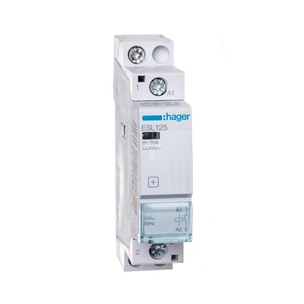 Stycznik modułowy 25A 1Z 0R 8/12V AC ESL125