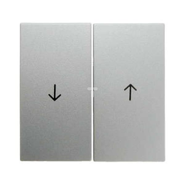 Berker B.7 Glas Klawisze z symbolem „Strzałka” aluminium 16251404