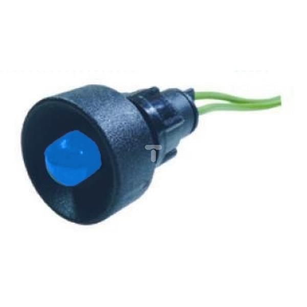 Lampka sygnalizacyjna LED 10mm niebieska Klp10B/24V 84410003