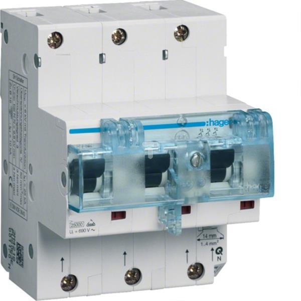 Wyłącznik nadprądowy selektywny 3P Cs 40A SLS HTN340C