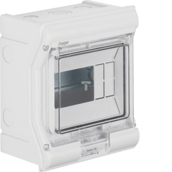 Rozdzielnica modułowa 1x6 natynkowa IP65 Vector VE106PN