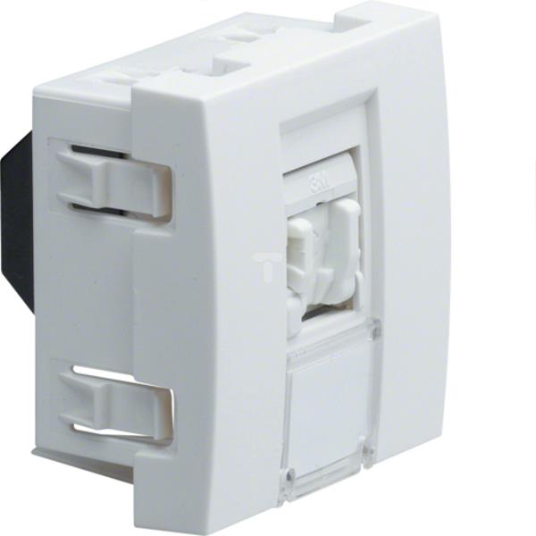 Systo Gniazdo telefoniczne RJ11/RJ12 białe /2moduły/ WS201