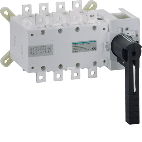 Przełącznik układ I-0-II (sieć-agregat) 4P 400A HI456