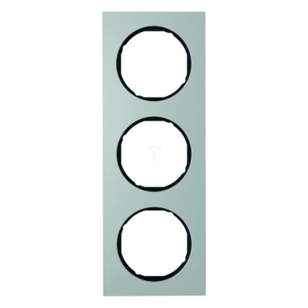 Berker R.3 Ramka potrójna aluminiowa czarna 10132284