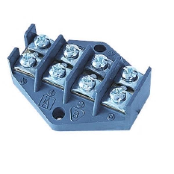 Płytka odgałęźna /10mm2/ 4-tory czarna ZPT4-10.0 83005007