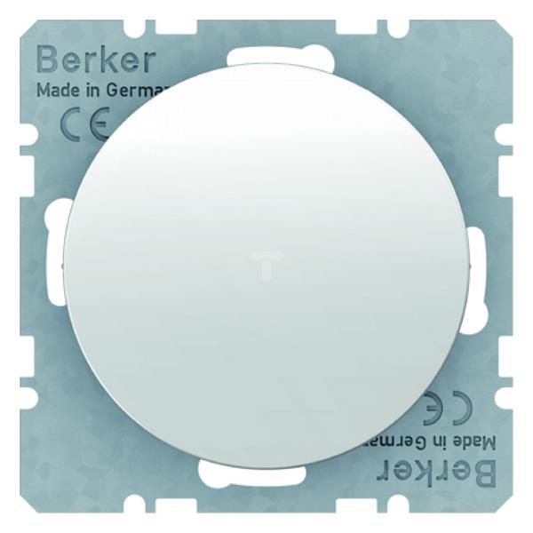 Berker R.1/R.3 Zaślepka z elementem centralnym biała 10092089