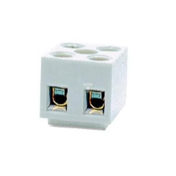 Listwa zaciskowa 2-torowa 4mm2 z podkładką biała LTE2-4.0P 25322426