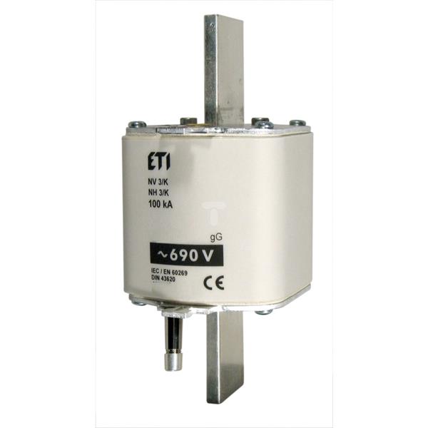 Wkladka bezpiecznikowa z wybijakiem NH3 400A gG 690V WT-3 004115123