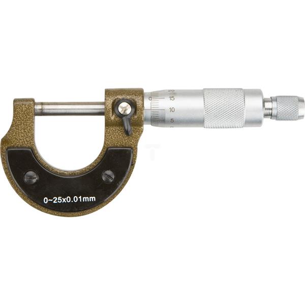 Mikrometr analogowy 0-25mm długość 135mm dokałdność +/-0,01mm 31C629