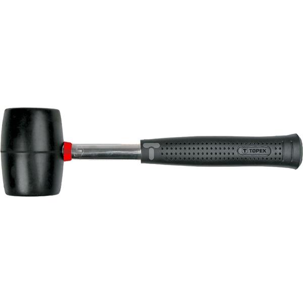 Młotek gumowy 450g śr. 65mm trzonek metalowy 02A305