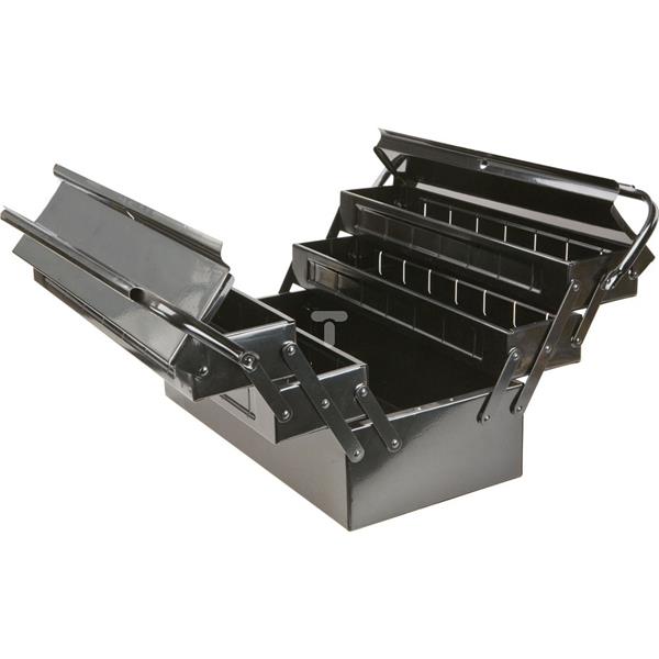 Skrzynka narzędziowa rozkładana 5 częściowa 55x20x21cm metalowa 79R101