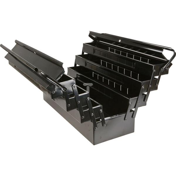 Skrzynka narzędziowa rozkładana 7 częściowa 55x20x27cm metalowa 79R102