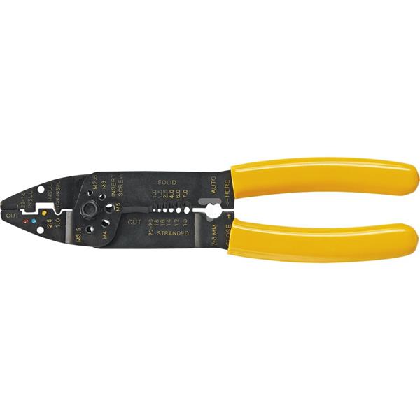 Szczypce do zaciskania końcówek 210mm zakres 1,0-7 mm2 32D404