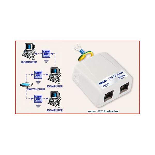 Urządzenie zabezpieczające ACAR AXON NET Protector (2xRJ45)