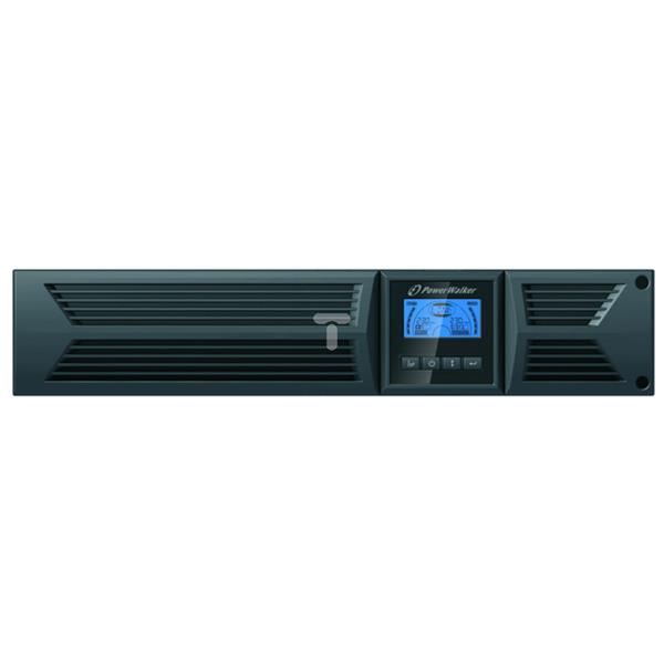 UPS POWER WALKER ON-LINE 1000VA 8xIEC OUT, USB/RS-232, LCD, Rack 19 cali/TOWER VFI 1000RT LCD