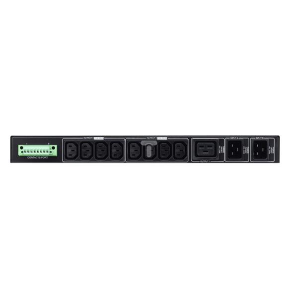 AUTOMATIC TRANSFER SWITCH RACK 19, DLA UPS POWER WALKER DO 3000VA, 8X IEC C13, 1X IEC C19 10120543