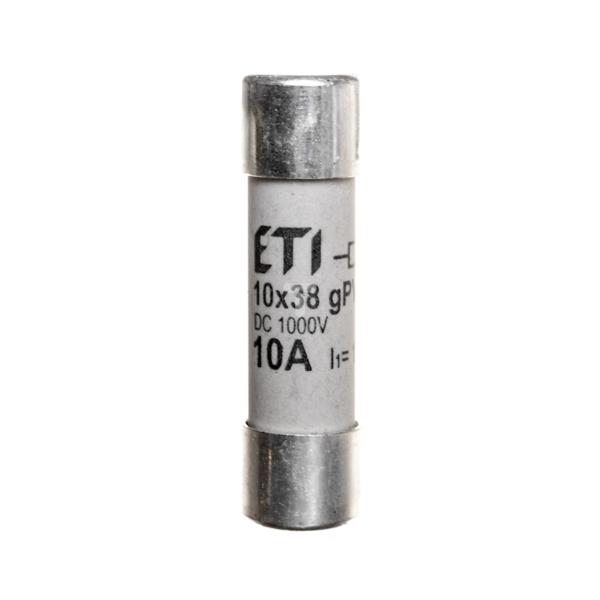 Wkładka bezpiecznikowa cylindryczna PV 10x38mm 10A gPV 1000V DC CH10 002625105