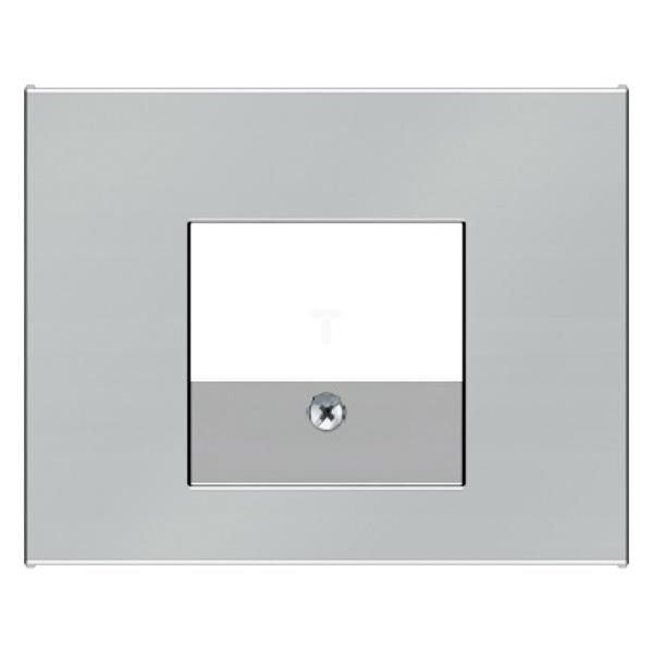 K.5 Element centralny do gniazda ładowania USB, TAE i głośnikowego stal szlachetna nierdzewna 10357004