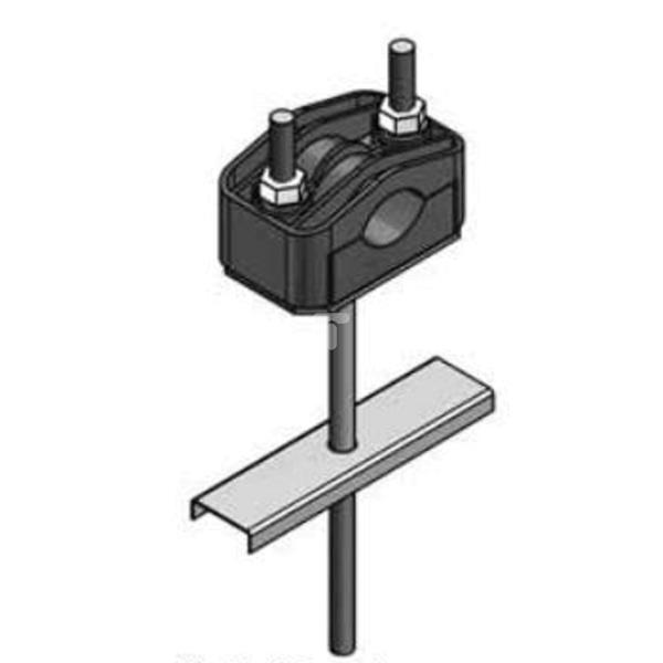 Uchwyt na słup ŻN bez odsadzenia 25-46mm U1011 002912043