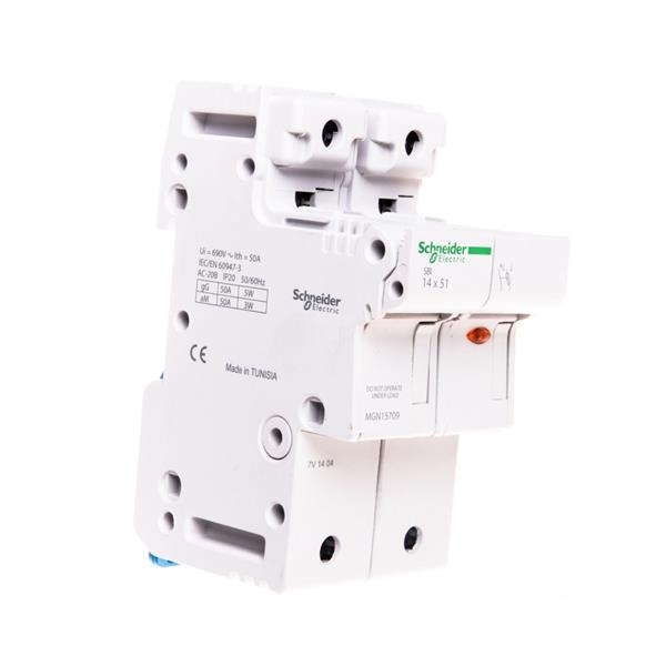 Rozłącznik bezpiecznikowy cylindryczny 2P 14x51mm SBI MGN15709