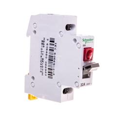 Rozłącznik modułowy 32A 2P iSW z czerwoną lampką A9S61232