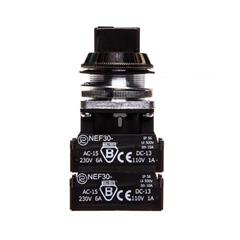 Przycisk sterowniczy 30mm NEF30-TPc4X czarny W0-NEF30-TPC 4X S