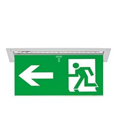 Oprawa awaryjna LED 3h IP20 Ikl. Dwustronna Jednozadaniowa do sufitów podwieszanych 18xLED VIP MASTER PX0927050