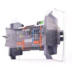 Listwa pomiarowa LPW 19-torowa 60V AC szeregowa 847-676/060-1001