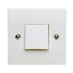 ETA Łącznik jednobiegunowy biały ŁP-1E/00