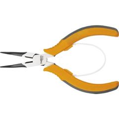 Szczypce precyzyjne wydłużone wygięte 140mm 01-103