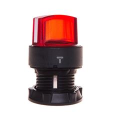 Napęd przełącznika 2 położeniowy czerwony z podświetleniem bez samopowrotu ZB5AK1243