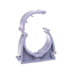 Uchwyt zamykany do rur 28mm bezhalogenowy szary UZHF 28 10863 /100szt./