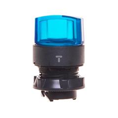 Napęd przełącznika 2 położeniowy niebieski z podświetleniem bez samopowrotu ZB5AK1263