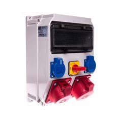 Rozdzielnica budowlana IP44 32/5 16/5 2GS R.0-1 Adamów 9036894W