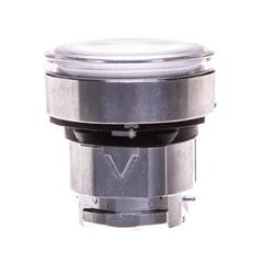 Napęd przycisku biały z podświetleniem bez samopowrotu ZB4BH013