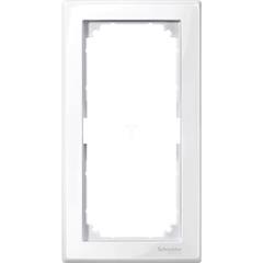 Merten System M Ramka podwójna uniwersalna biała MTN478819