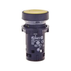 Przycisk sterowniczy 22mm żółty z samopowrotem 1Z XB7NA81