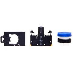 Lampka sygnalizacyjna 22mm niebieska 230V AC LED ST22-LN-230-LED\AC