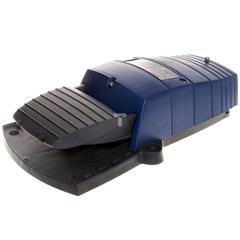 Wyłącznik nożny pojedynczy bez osłony niebieski tworzywo 1Z 1R 1 krok XPEB110