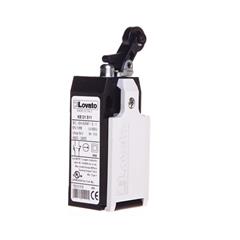 Wyłącznik krańcowy 1R 1Z migowy dźwignia z rolką kątową tworzywo KBD1S11