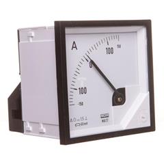 Amperomierz analogowy 72x72 N IP50 BB17 +/-150A/+-60mV pozycja pracy C3 K=90 st. bez atestu KJ MA17N BB1700000000