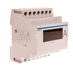 Amperomierz cyfrowy 1-fazowy 0-20A klasa 1,0 70x85mm SM020