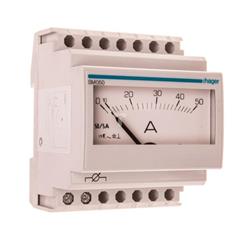 Amperomierz analogowy tablicowy 0-50A klasa 1,5 70x5mm SM050