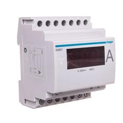 Amperomierz cyfrowy 1-fazowy 0-600A klasa 1,0 70x85mm SM601