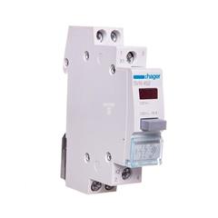 Przełącznik przyciskowy z lampką czerwoną 16A 1Z 1R SVN452