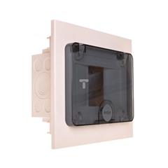 Rozdzielnica modułowa 1x4 podtynkowa IP40 (drzwi transparentne) Golf VF104TD