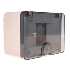 Rozdzielnica modułowa 1x4 natynkowa IP40 (drzwi transparentne) Golf VS104TD