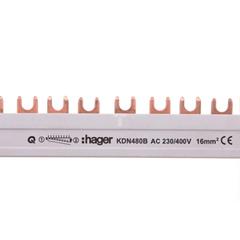 Szyna łączeniowa 4P 80A 16mm2 widełkowa (56mod.) KDN480B